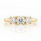 Milani, a Lab Diamond Trilogy Engagement Ring - Victoria's Jewellery