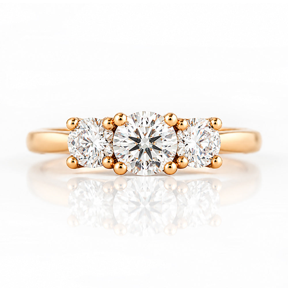 Milani, a Lab Diamond Trilogy Engagement Ring - Victoria's Jewellery