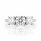 Aria, a Lab Diamond Trilogy Ring - 2ct - Victoria's Jewellery