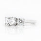 Aria, a Lab Diamond Trilogy Ring - 2ct - Victoria's Jewellery
