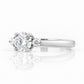 Lea, a Lab Diamond Trilogy Engagement Ring - Victoria's Jewellery
