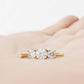Aria, a Lab Diamond Trilogy Ring - 1ct - Victoria's Jewellery