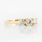 Aria, a Lab Diamond Trilogy Ring - 1ct - Victoria's Jewellery