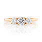 Aria, a Lab Diamond Trilogy Ring - 1ct - Victoria's Jewellery