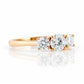 Aria, a Lab Diamond Trilogy Ring - 1ct - Victoria's Jewellery