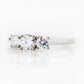 Aria, a Lab Diamond Trilogy Ring - 1ct - Victoria's Jewellery