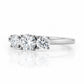 Aria, a Lab Diamond Trilogy Ring - 1ct - Victoria's Jewellery