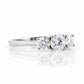 Aria, a Lab Diamond Trilogy Ring - 1ct - Victoria's Jewellery