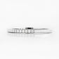 Emma, a Brilliant cut Lab Diamond Wedding Band - 1mm
