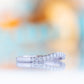 Lilly, a Curved Diamond Wedding Band - Victoria's Jewellery