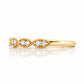 Viola, Lab Diamond Half Eternity Ring - Victoria's Jewellery