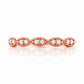 Viola, Lab Diamond Half Eternity Ring - Victoria's Jewellery