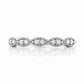 Viola, Lab Diamond Half Eternity Ring - Victoria's Jewellery