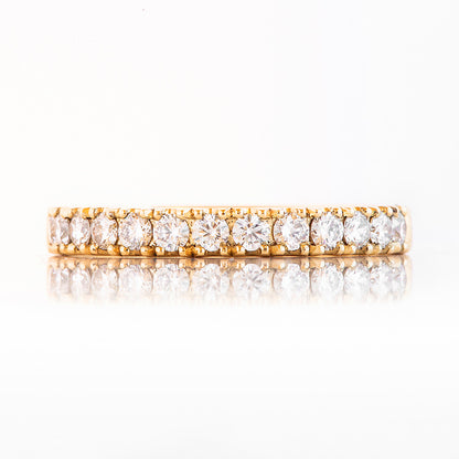 Emma, a Brilliant cut Lab Diamond Wedding Band - 2mm - Victoria's Jewellery