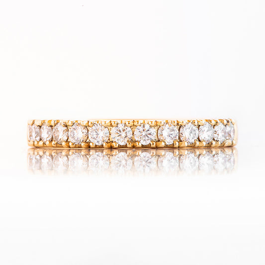 Emma, a Brilliant cut Lab Diamond Wedding Band - 2mm