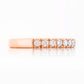 Emma, a Brilliant cut Lab Diamond Wedding Band - 2mm - Victoria's Jewellery