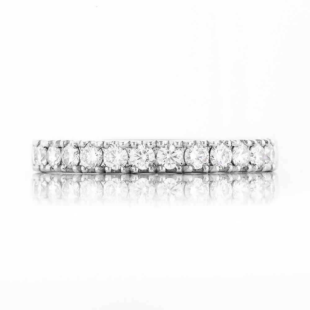 Emma, a Brilliant cut Lab Diamond Wedding Band - 2mm - Victoria's Jewellery