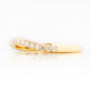 Lilly, a Curved Diamond Wedding Band - Victoria's Jewellery