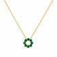 Circle of Life Necklace - Emerald