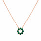 Circle of Life Necklace - Emerald