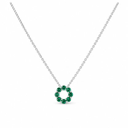Circle of Life Necklace - Emerald