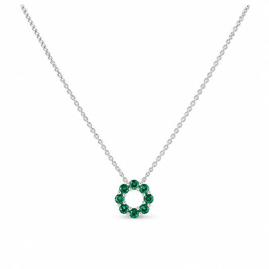 Circle of Life Necklace - Emerald