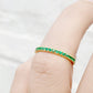 Emma, an Emerald Half Eternity Wedding Band - Victoria's Jewellery