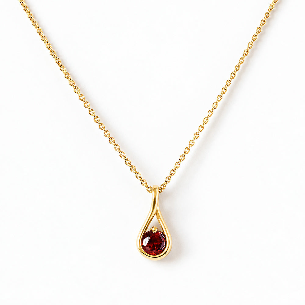 Savannah, Garnet Pendant