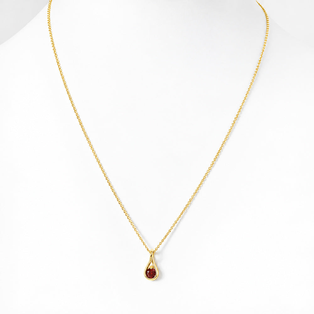 Savannah, Garnet Pendant