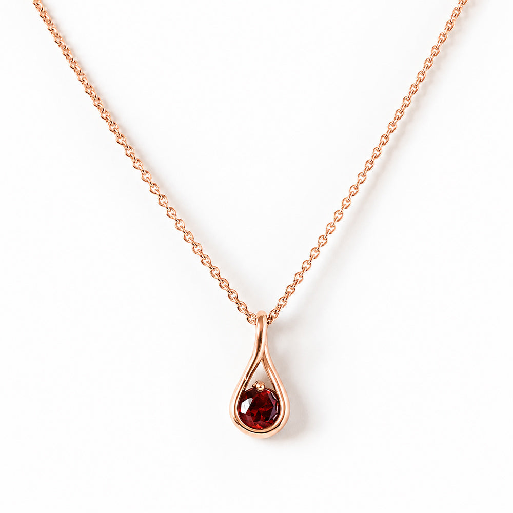Savannah, Garnet Pendant