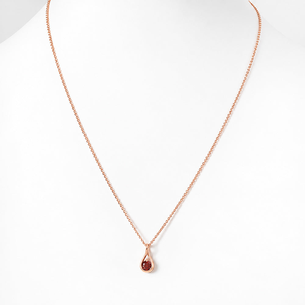 Savannah, Garnet Pendant