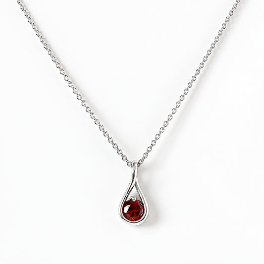 Savannah, Garnet Pendant