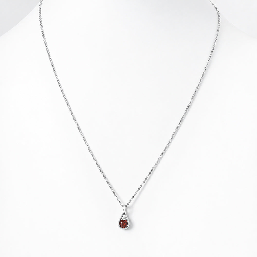 Savannah, Garnet Pendant