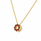 Circle of Life Necklace - Garnet - Victoria's Jewellery