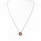 Circle of Life Necklace - Garnet - Victoria's Jewellery