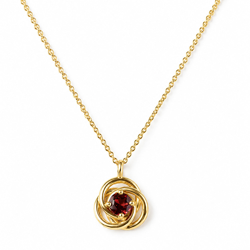 Freyja, Garnet Pendant