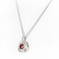 Freyja, Garnet Pendant - Victoria's Jewellery