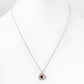 Freyja, Garnet Pendant - Victoria's Jewellery