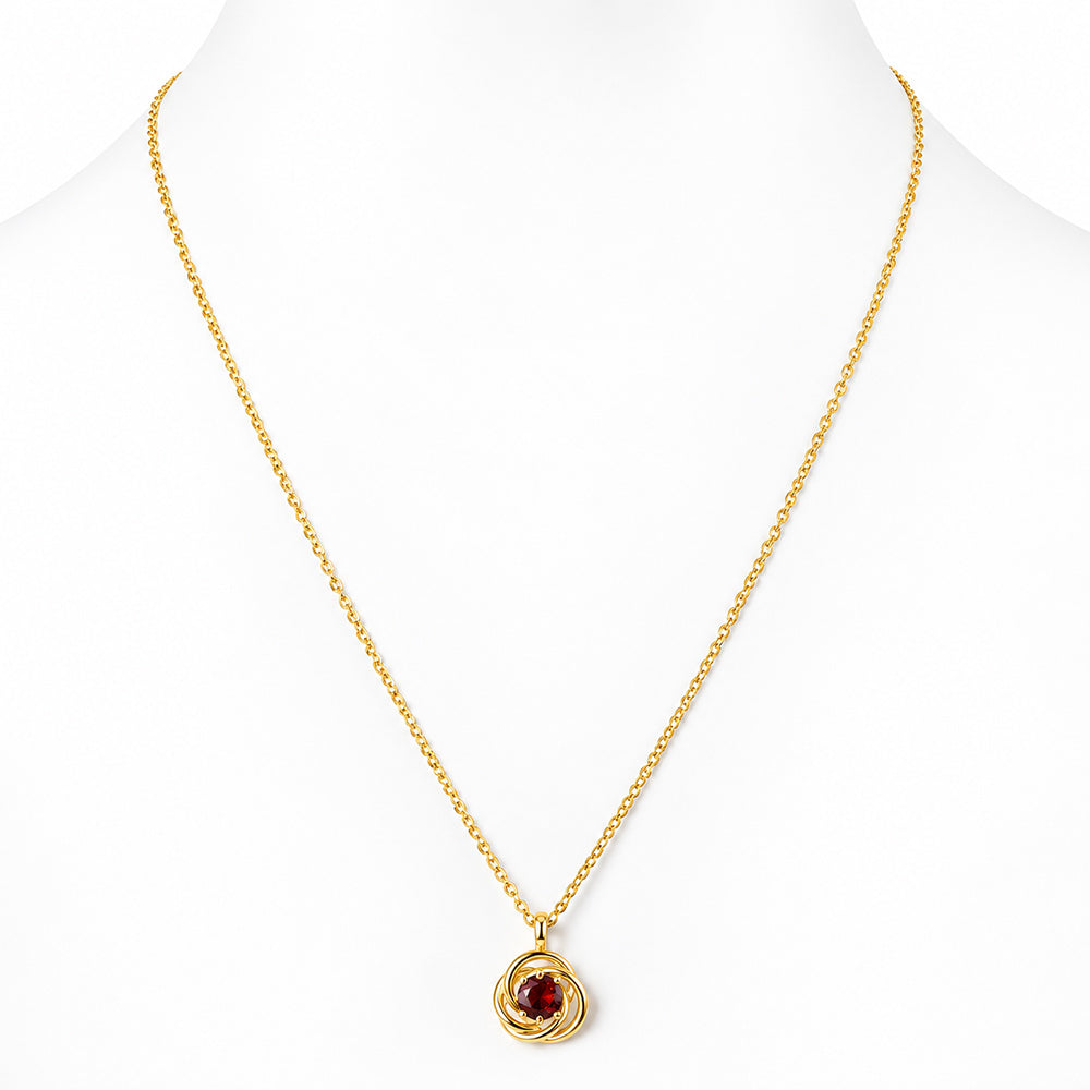 Freyja, Garnet Pendant