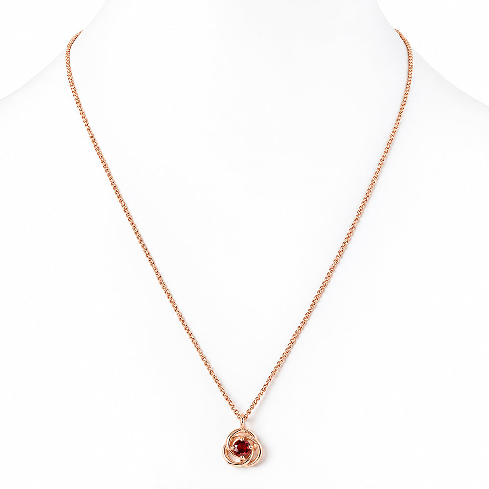 Freyja, Garnet Pendant