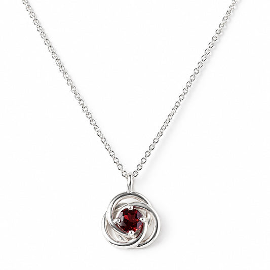 Freyja, Garnet Pendant