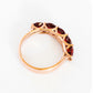 Amanda, a Garnet Trellis Ring - Victoria's Jewellery