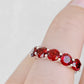 Amanda, a Garnet Trellis Ring - Victoria's Jewellery