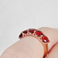 Amanda, a Garnet Trellis Ring - Victoria's Jewellery