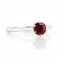 Tulip, a Six Claw Garnet Ring - Victoria's Jewellery
