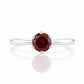 Tulip, a Six Claw Garnet Ring - Victoria's Jewellery