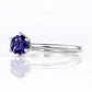 Tulip, a Six Claw Iolite Ring - Victoria's Jewellery