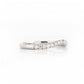 Round cut Lab Diamond Curved Wedding Band - Victoria's Jewellery