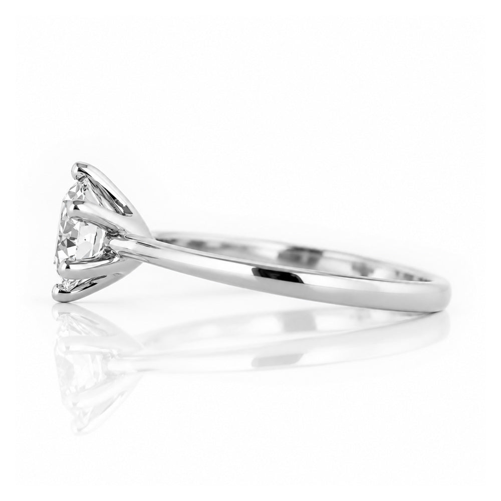 Emmy, a 6 Claw Brilliant cut Lab Diamond Ring - 1.5ct - Victoria's Jewellery