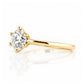 Emmy, a 6 Claw Brilliant cut Lab Diamond Ring - 1.5ct - Victoria's Jewellery